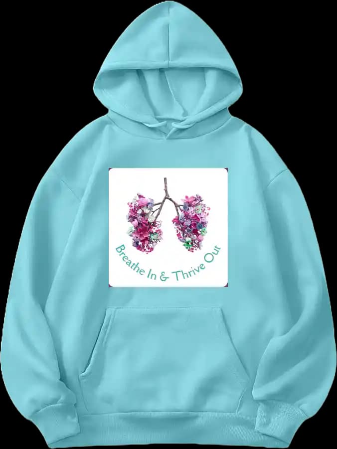 Healthy Lifestyle-Inspired Unisex Hoodie