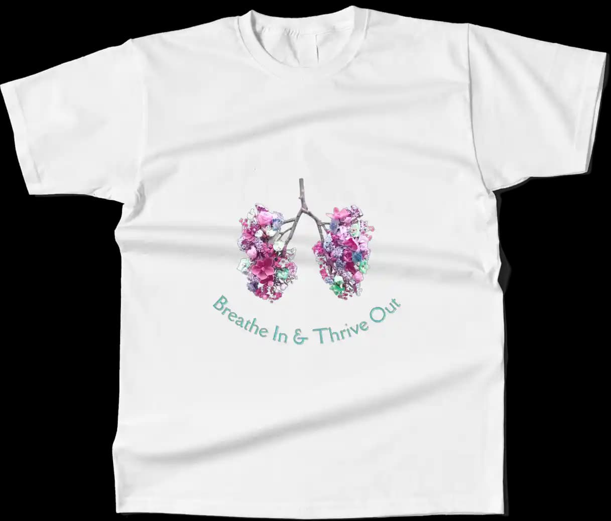 Healthy Lifestyle-Inspired Unisex Cotton Tee